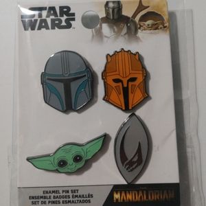 Star Wars Mandalorian Enamel Pins